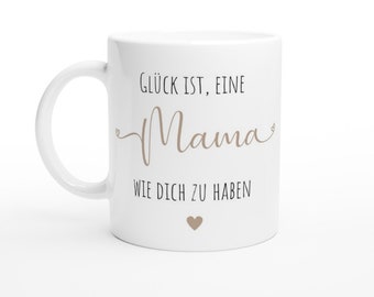 Mama Keramiktasse zu Muttertag kleines Geschenk Mitbringsel Tasse