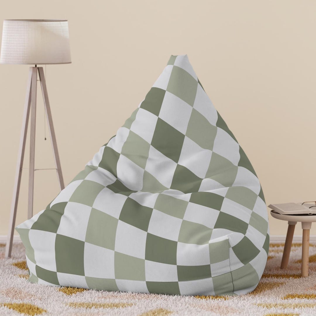 Red Roses - Sustainably Made Bean Bag Chair Cover