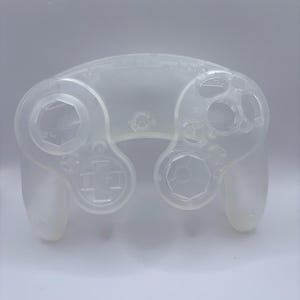 Crystal Clear Gamecube Controller Shell