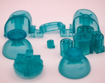 Crystal Teal Gamecube Controller Button Set