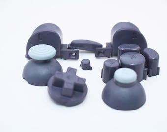 Navy Purple Gamecube Controller Button Set