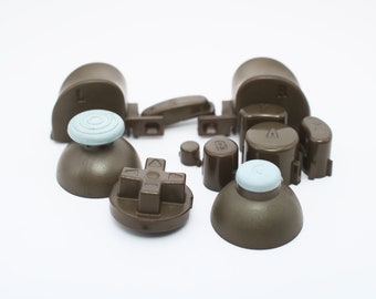 Bronze Gamecube Controller Button Set