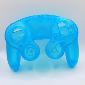 Crystal Blue Gamecube Controller Shell
