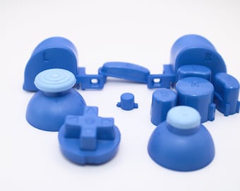 Blue Gamecube Controller Button Set