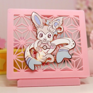 Kawaii pastel Eeveelution enamel pin badge