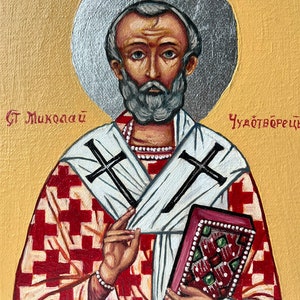 religiöse Malerei Nikolaus Ikone