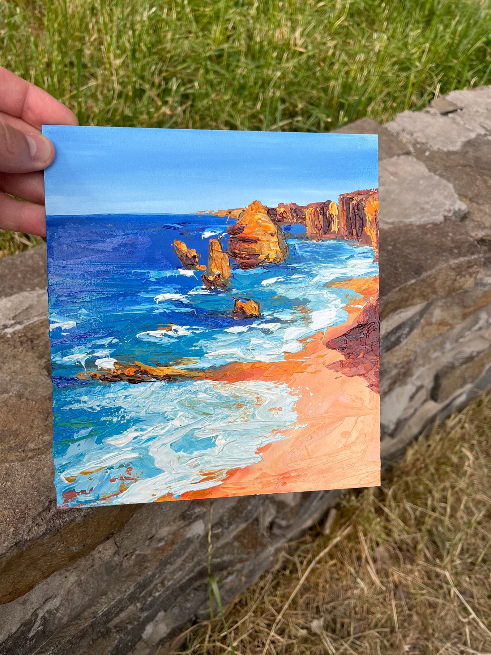 blue-sea-oil-artwork-mesmerizing-seascape-for-coastal-wall-art-etsy
