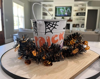 Halloween Trick or Treat Bucket