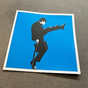 "Limited Edition Mint ""Ministerium of Silly Walks"" Grußkarte."