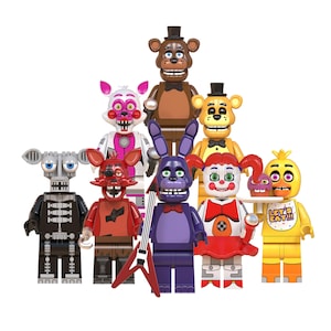 UK STOCK 2-4 DAYS Five Nights Freddy's Mini Figures Fit Lego FNAF