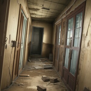 100 imágenes de casas y habitaciones abandonadas para Dark Creepy Journaling Scrapbooking pk1