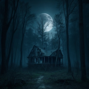 100 imágenes de casas y habitaciones abandonadas para Dark Creepy Journaling Scrapbooking pk3