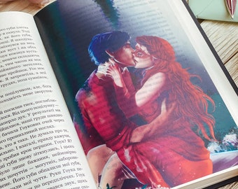 From Blood and Ash Overlays - Set of 4 - Jennifer L. Armentrout - Page art