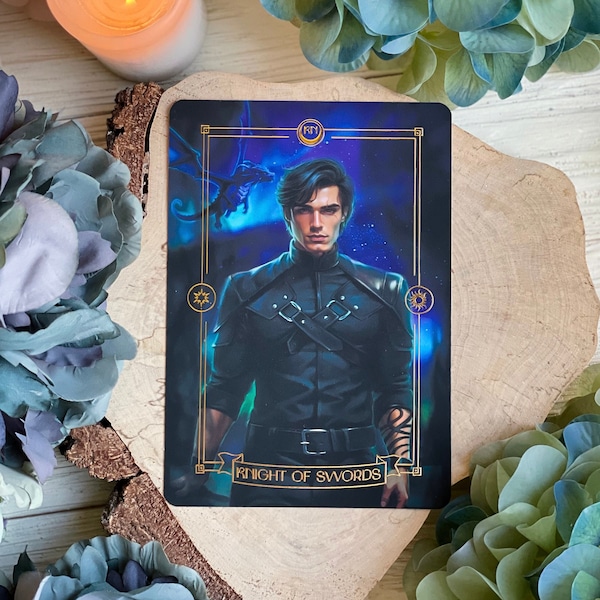 Tarotkaart - Xaden Riorson - Vierde vleugel