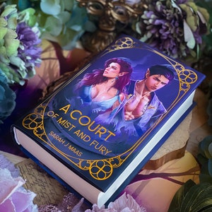 Dust jacket - A Court of Mist and Fury Sarah J. Maas - OFFICIALLY LICENSED