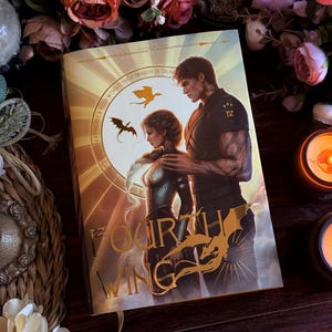 Fourth wing Dust jacket - USA edition