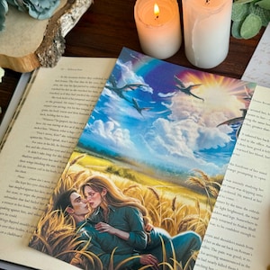 Overlays - Set of 5 - Divine Rivals Rebecca Ross  -Fairyloot edition - Iris Winnow and Roman Kitt