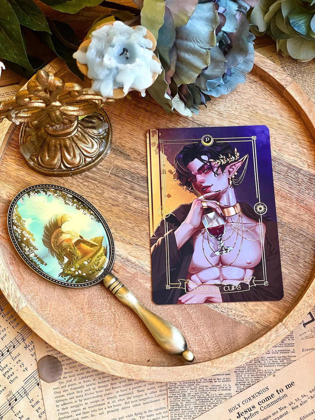 Carte de tarot - Cardan Greenbrier Le prince cruel - Etsy Canada