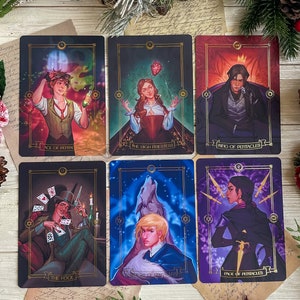 Tarotkaart - Set van 6 - Six of Crows - Crooked Kingdom