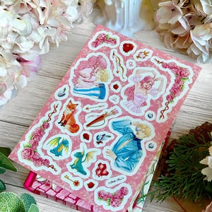 Jacks and Evangeline sticker pack - Once Upon a Broken Heart - Stephanie Garber