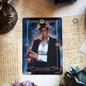 Carta dei tarocchi - Darlington - Nona casa Leigh Bardugo