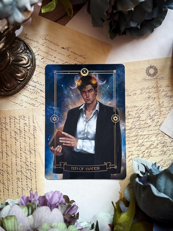 Tarot Card - Darlington - Ninth House Leigh Bardugo - Etsy