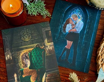Dramione -  Art print - Draco & Hermione
