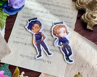 Xaden Riorson  and Violet Sorrengail - MAGNETIC BOOKMARK - Fourth wing