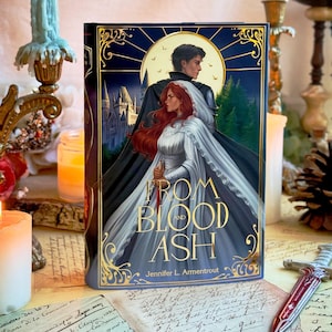 From Blood and Ash - dust jackets - Jennifer L. Armentrout - US Edition paperback