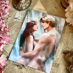 Juliette and Warner - art print - Shatter me
