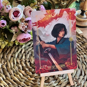 Carte de tarot - Rin - La guerre du pavot