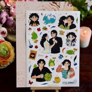 sticker pack  - Assistant to the Villain - Hannah Nicole Maehrer