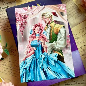 Jacks and Evangeline art print - Once Upon a Broken Heart - Stephanie Garber