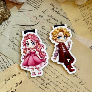 Jacks y Evangeline - Marcapáginas - Érase una vez un corazón roto - Stephanie Garber