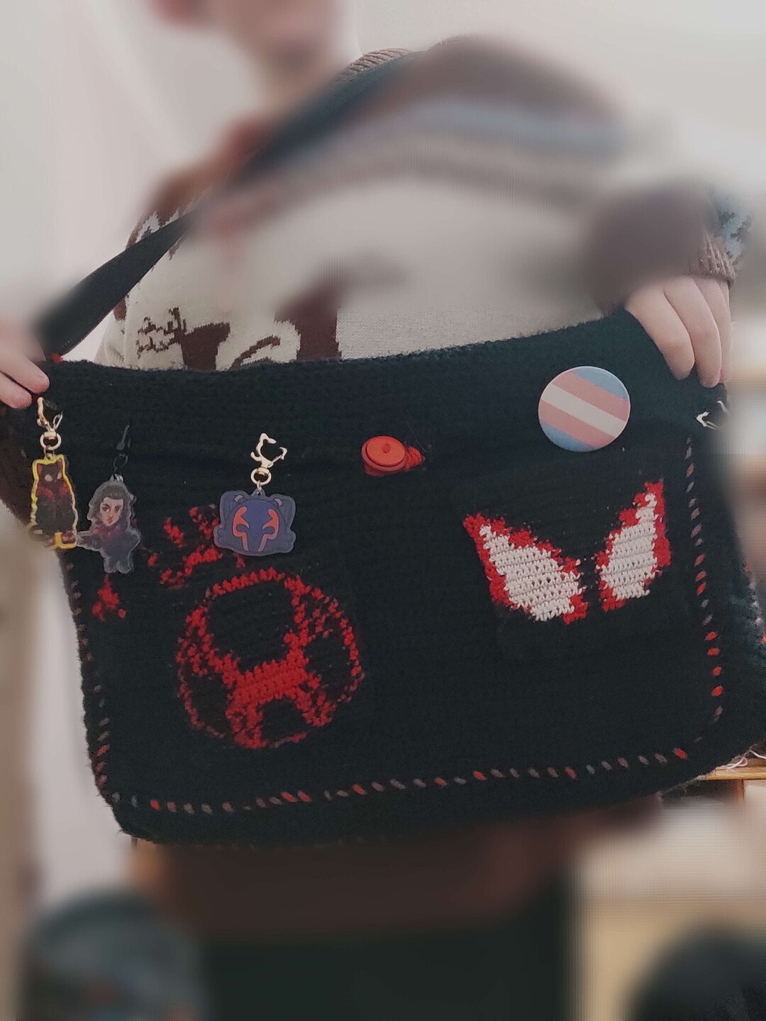 Spiderverse Themed Messenger Bag Etsy