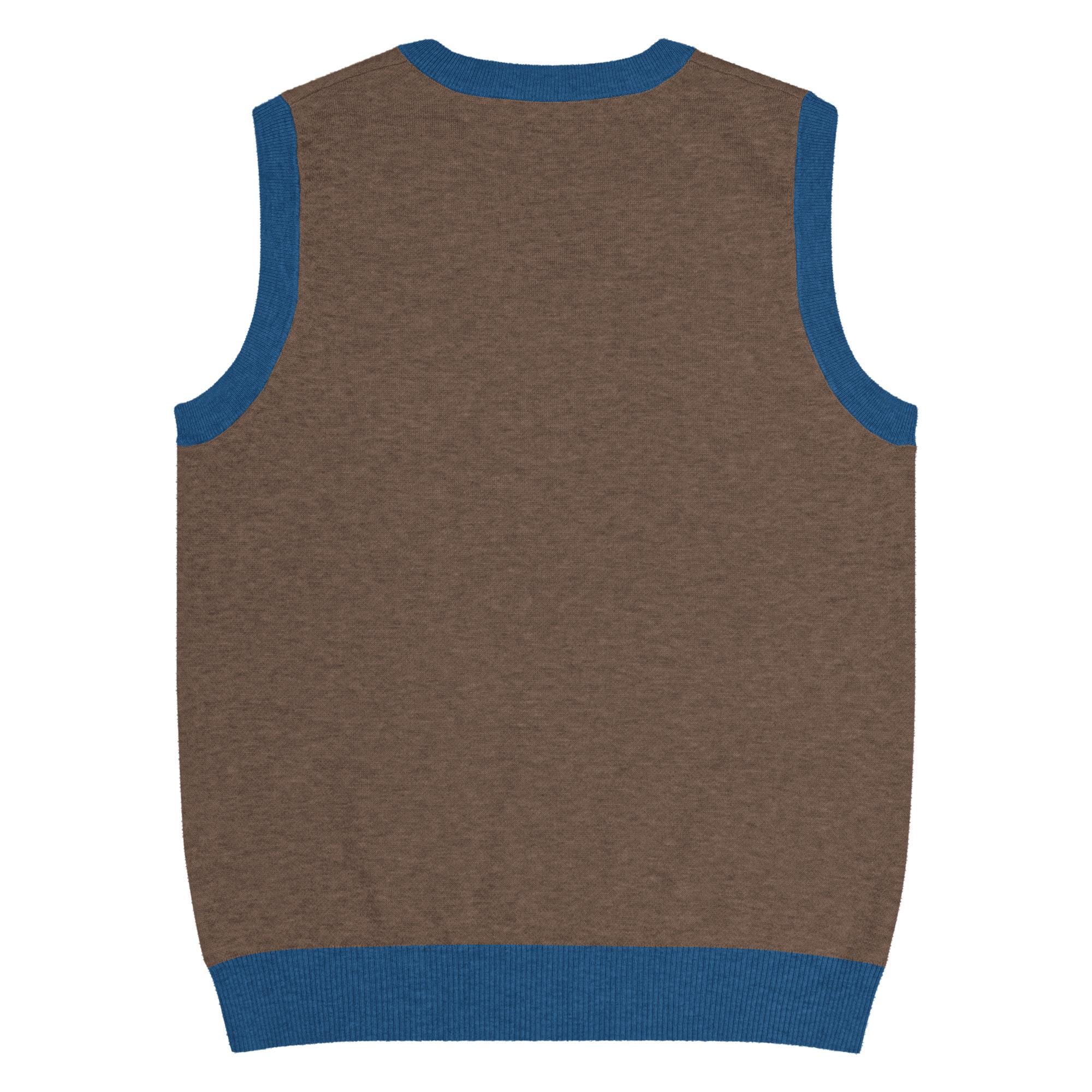 Knitted V-neck Vest — 3XS–3X - Etsy