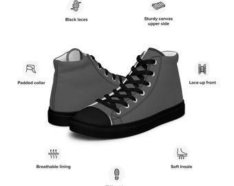 Men’s High Top Canvas Shoes — Zambezi
