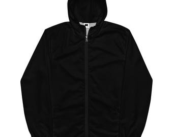 Men’s Windbreaker — Black — XS-3XL