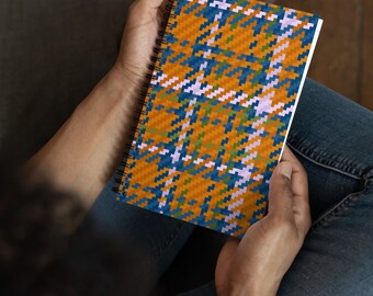 Cuaderno de espiral — Cuadros pixelados