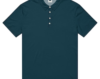 Męska koszulka polo slim fit — Blue Whale — XS-3XL