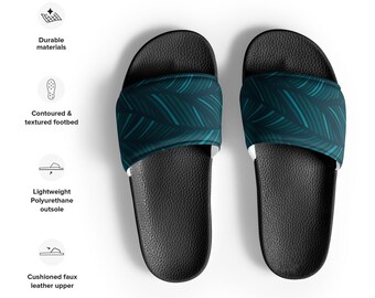Men’s Slides — Abstract Wave