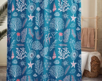 Shower Curtain —  Ocean Reef Decor