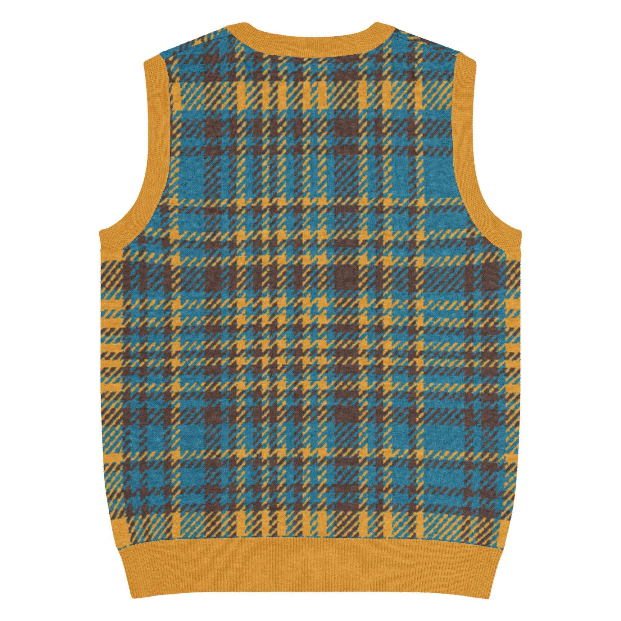 Knit V-neck Vest — 3XS-3X - Etsy