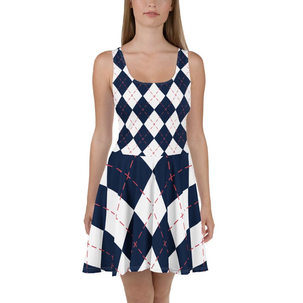 hippie skater dress Trippy Hippie Good Vibes Printed Skater Dress for Women, Unique Patterned Dress, All Over Print Sleeveless Dress, Plus Size Summer Dress