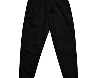 Unisex Track Pants — Black — XS-3XL