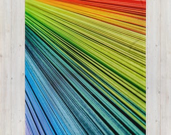 Throw Blanket — Prismatic Spectrum