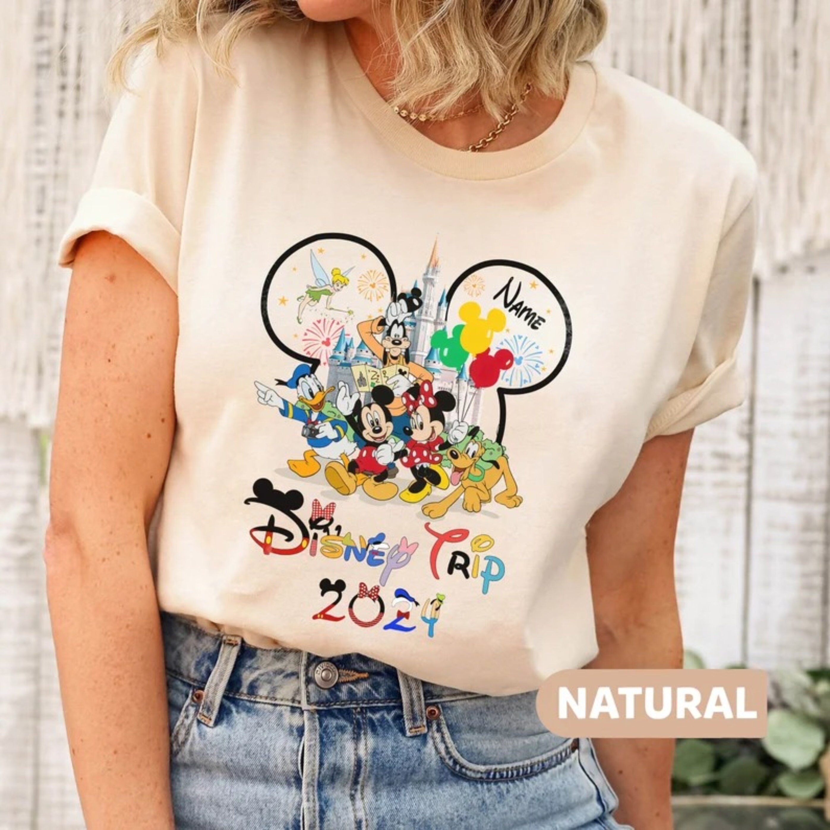 Personalized Disney Trip 2024 Mickey And Friends Disney TShirt, Disney