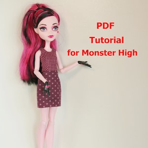 Instructions Dress for Monstеr Hіgh dolls G2