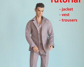 PDF Tutorial pantsuit for Adonis mizi doll