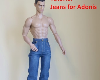 PDF Tutorial Jeans per bambola Adonis